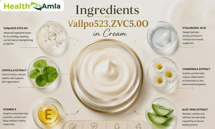 Ingredients Vallpo523.ZVC5.0O in Cream