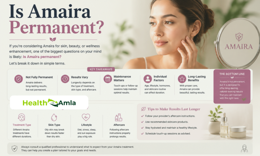 Is Amaira Permanent